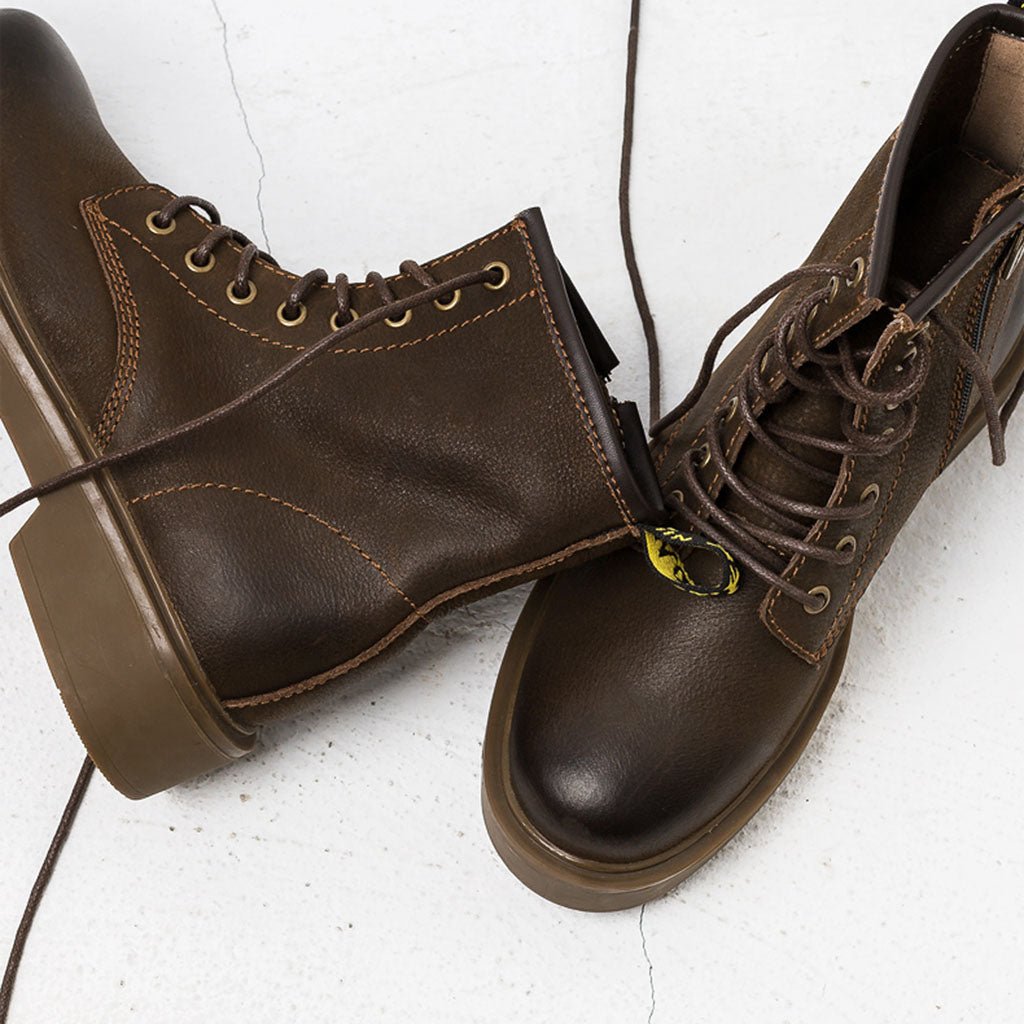 Non-slip Nubuck Leather British Style Doc Boots