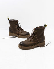 Non-slip Nubuck Leather British Style Doc Boots