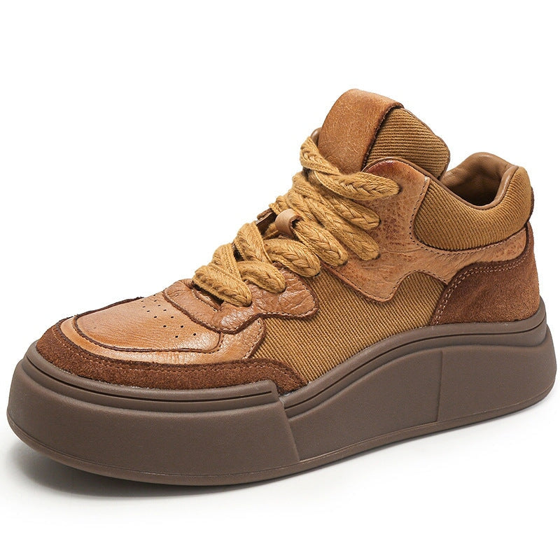 Genuine High-top 35mm Platform Sneakers