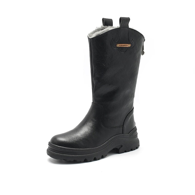 Womens Mid Calf Boots Snow Boots Have Fleece Lined for Cold Winter