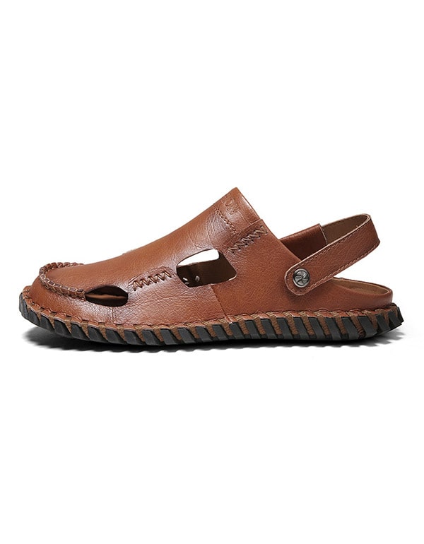 Men's Summer Leather Sandals Loafers (Wholesale Price)