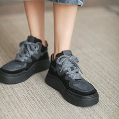 Genuine High-top 35mm Platform Sneakers