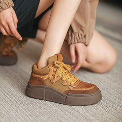 Genuine High-top 35mm Platform Sneakers